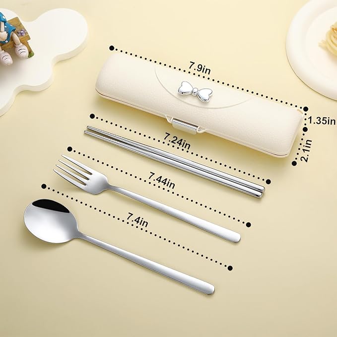 DEVICO Travel Silverware Set - Image 6