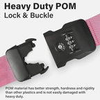 Luggage Straps, 2 Pack Adjustable Heavy Duty Cross Suitcase Straps - Image 5