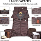 Carry On Garment Bag for Travel, Convertible Travel Garment Bag for Men Women - Image 3