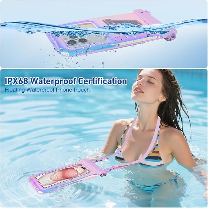 Waterproof Phone Pouch Floating, IPX68 Waterproof Phone Case - Image 3