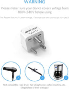 BESTEK India, South Africa Travel Plug Adapter, Grounded Universal Type D Plug - Image 6