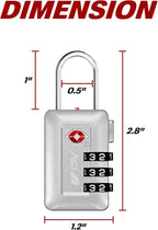 BV TSA Accepted Luggage Travel Lock, Set-Your-Own Combination Lock - Image 3