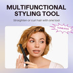Wavytalk 3/10" Small Flat Iron, Pencil Flat Iron for Short Hair, Pixie Cut and Bangs, Curling Iron for Short Hair, Mini Hair Straightener for Edges with Anti-Pinch Design, Tiny Hair Straightener