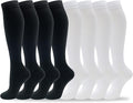 fenglaoda 8 Pairs Compression Socks by fenglaoda