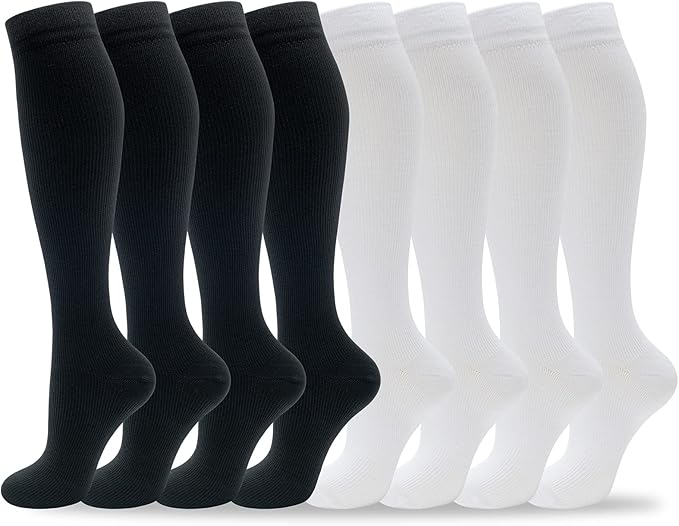 fenglaoda 8 Pairs Compression Socks by fenglaoda