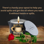Kama Sutra Ignite Massage Candle Vanilla Sandalwood, 6 Ounce
