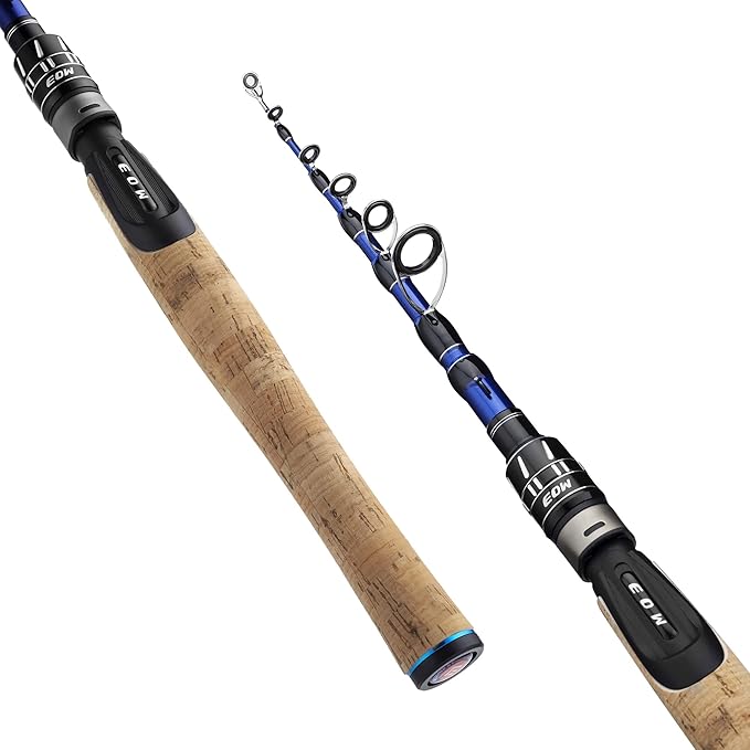 EOW XPEDITE PRO Portable Telescopic Casting and Spinning Fishing Rods, 24T - Image 7