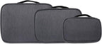 BUBM 3pcs Double Layer Electronic Organizer, Travel Gadgets Bag - Image 8