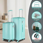 Carry-on 20 Inch and 28 Inch Square Thickened ABS+PC Hard Shell luggage - Image 6