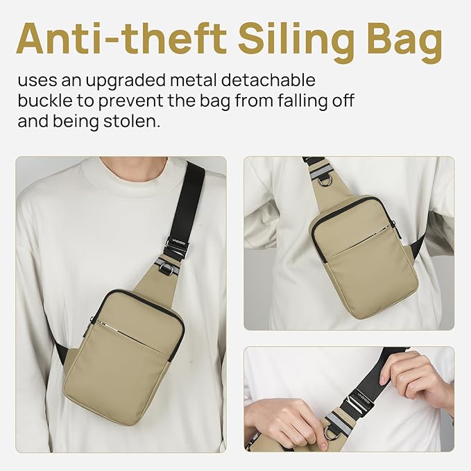 VADOO Mini Sling Bag, Small Crossbody Bag - Image 8