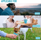 JBER Silicone Collapsible Travel Cup, Silicone Folding Camping Cup - Image 6