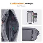 K&F Concept 2 in 1 Sling Bag Everyday Shoulder Bag & Multifunction Photography - Image 4