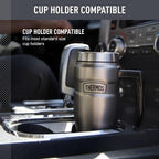 THERMOS Stainless King Vacuum-Insulated Travel Mug, 16 Ounce, Midnight Blue - Image 3