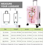 Travel Luggage Cover Suitcase Protector Fits 18-32 Inch Wheel Covers - Image 6