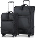 Hanke Luggage Sets 2 Piece Softside Expandable Luggage by Hanke
