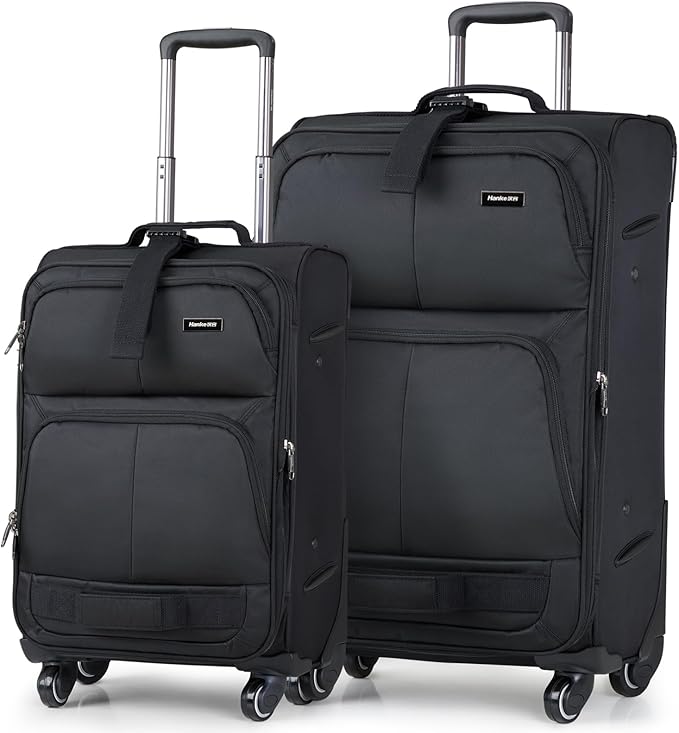 Hanke Luggage Sets 2 Piece Softside Expandable Luggage by Hanke