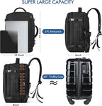 Beraliy Travel Backpack for Men Women, Large Carry On Backpack, Personal Item - Image 6