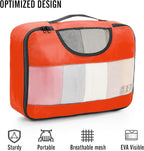 Veken 8 Set Packing Cubes for Travel Essentials, Suitcase Organizer Bags in 4 - Image 4