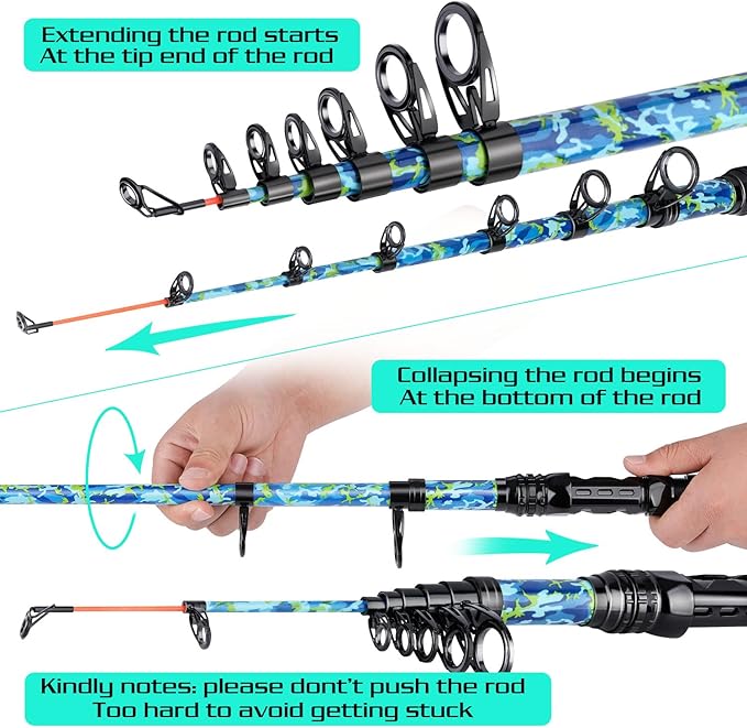 Sougayilang Fishing Rod and Reel Combos - Image 4