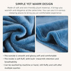 Melissa Large Travel Blanket and Inflatable Pillow Set - Image 9