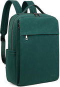 MASINTOR 15.6 inch PU Leather Laptop Backpack Purse by MASINTOR