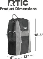 RTIC Chillout 24 Can Backpack Cooler Insulated Portable Soft Cooler Bag - Image 4