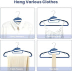 BAGAIL Plastic Hangers 50 Pack - Image 5