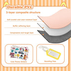 20" Ride-On Travel Suitcase for Kids, Cute Ear Toddler Carry on Luggage - Image 2