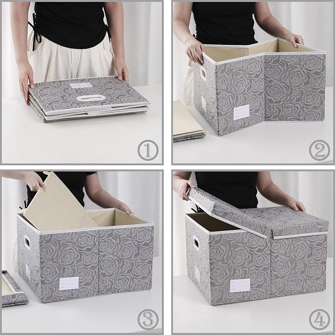 PRANDOM Extra Large Collapsible Storage Boxes - Image 5