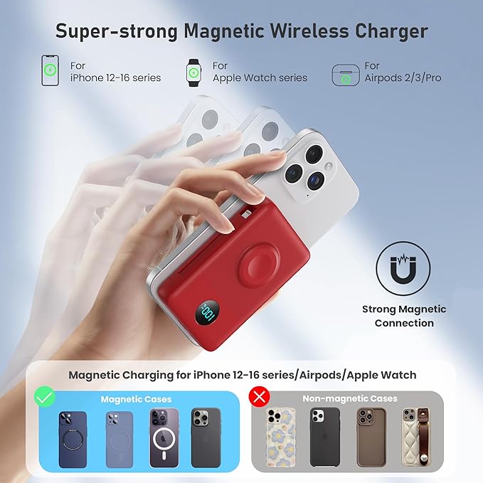 Magnetic Portable Charger for iPhone - Image 6