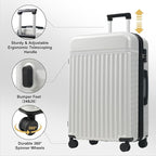 Merax Luggage Sets, Durable Hardshell 3 Piece Suitcase - Image 4