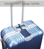 Teskyer Luggage Tags, 3 Pack Premium PU Leather Luggage Tags - Image 5