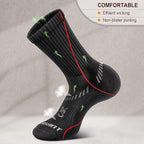 BULLIANT Compression Socks for Men 6Pairs, Athletic Crew Socks Cushioned For - Image 5