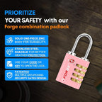 Forge Dual-Opening: Key or Combination Access Lock, TSA Approved Locks - Image 7