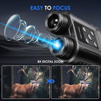 Night Vision Goggles, Compact Night Vision Binoculars, 32GB Card Included - Image 6