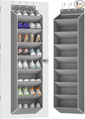 Over The Door Shoe Organizer Storage Fit 16-24 Pairs Hanging Shoe Rack Organiser by StrongandOrganizer