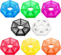 Ponpon 8pcs Pill Holder Box 7-Sided Portable Vitamin Holder Box Pill Organizer by Ponpon