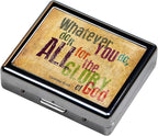 Silver Vintage Pill Box 7 Day Metal Pill Box - Image 3
