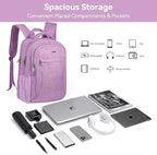 Voova Travel Laptop Backpack, Business Work Laptop Backpack - Image 2