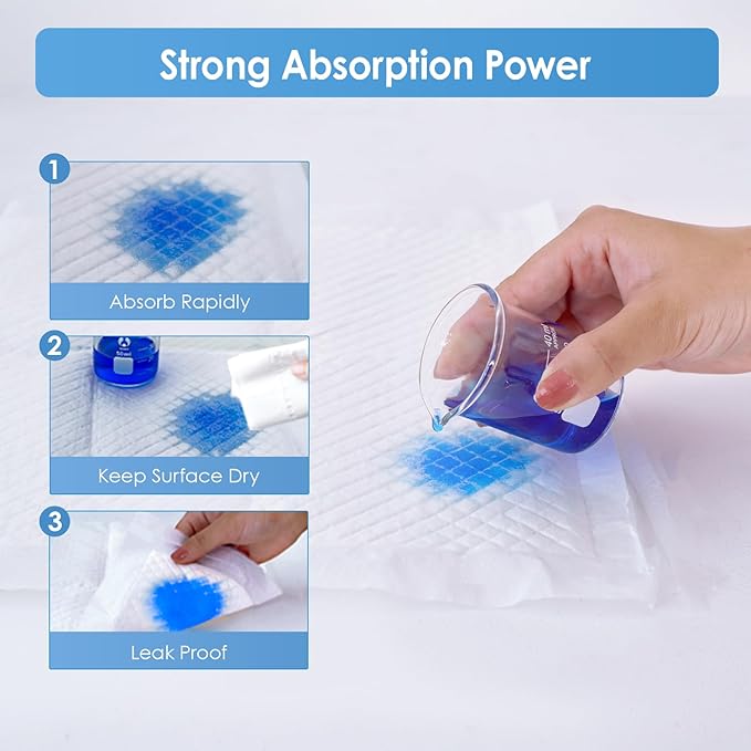 Disposable Changing Pads for Baby, 150 Pack Disposable Changing Pad Liners - Image 5