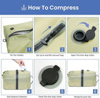 BAGAIL TPU Vacuum Bag for Travel, Reusable Compression Bag - Image 6