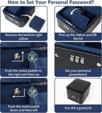 KAMIER Watch Travel Case with Combination Lock - Image 5