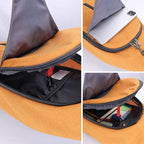 WATERFLY Crossbody Sling Backpack Sling Bag Travel Hiking Chest Bag Daypack - Image 4