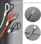 15 pcs 7.9 inch 3mm Thickness Stainless Steel Wire Cable - Image 4