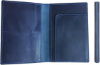 STAR VISTA Albatross Leather Travel Passport Holder, Minimalist Design by STARVISTA