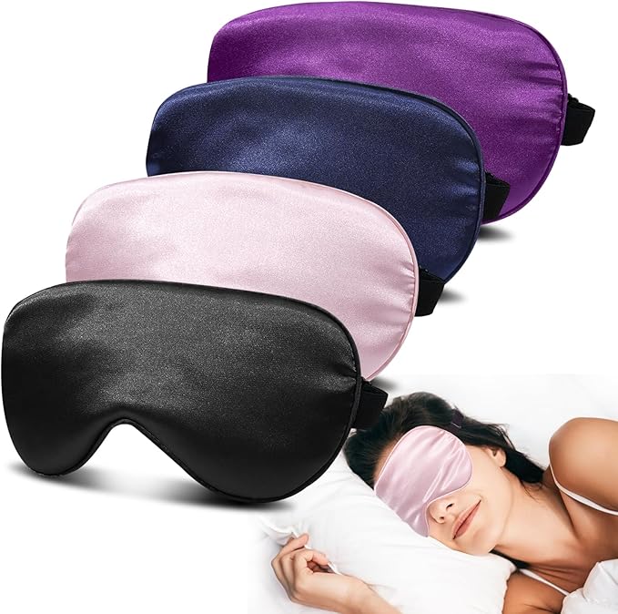 4 Pack Silk Sleep Mask by JroyJoy
