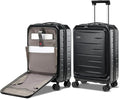 Carry On Luggage 22×14×9 Airline Approved, 20 Inch Lightweight ABS+PC Hard by CENSIEN