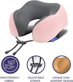 napfun Neck Pillow for Traveling, Upgraded Travel Neck Pillow for Airplane 100% - Image 3