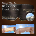 LULUSILK Reversible Mulberry Silk Sleep Mask - Image 3