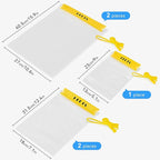 HEETA 5-Pack Clear Waterproof Dry Bag, Water Tight Cases Pouch Dry Bags - Image 4